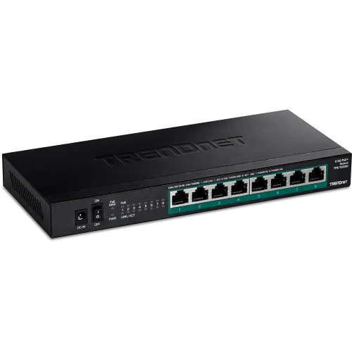 TRENDnet TPE-TG380 8-Port Unmanaged 2.5G PoE+ Switch